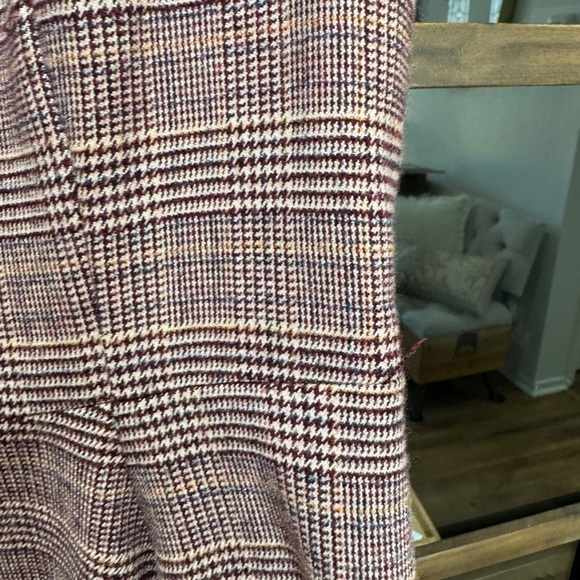 Gal Meets Glam Purple Plaid Midi Dress - Picture 6 of 6